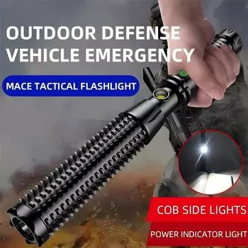 Фонарь Wolf Tooth Lamp Rod, мощный, заряжаемый, на открытом воздухе, супер яркий, многофункциональный, выдвижной, для самообороны, патруль окон