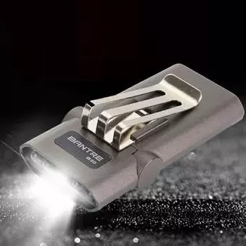 Фонарь-зажим для шляпы USB-зарядка Мини Удобный Высокая яркость Твердый свет для темных зон 3 интеллектуальных режима Фонарик для рыбалки Перезаряжаемый налобный фонарь