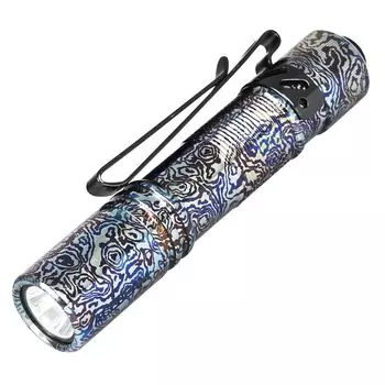 Фонарик ACEBEAM Pokelit AA, совместимый с батареями AA, титановый светодиод 519A, высокая цветопередача Ra90, маленький, легкий, мощный, 500 люмен, IP68