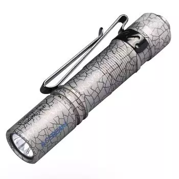 Фонарик ACEBEAM Pokelit AA, совместимый с батареями AA, титановый светодиод 519A, высокая цветопередача Ra90, маленький, легкий, мощный, 500 люмен, IP68
