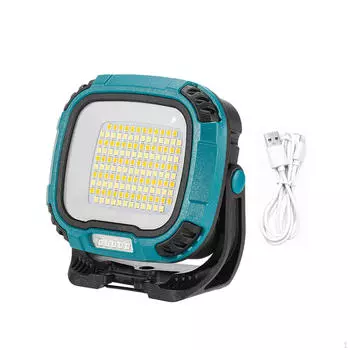 Фонарик COB перезаряжаемый фонарь для изучения кемпинговых осветительных приборов жёлтый