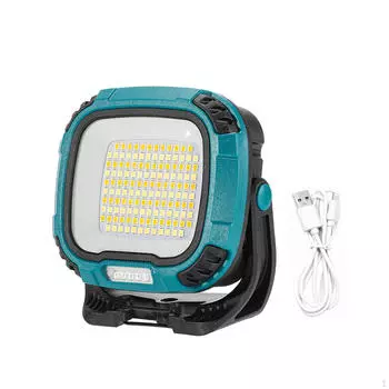 Фонарик COB перезаряжаемый фонарь для кемпинга освещения пешего туризма жёлтый