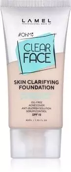 fond de teint haute couvrance pour les peaux problmes et grasses TU прозрачный