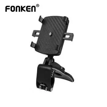 FONKEN Автомобильный устойчивый держатель для мобильного телефона Автомобильный держатель для телефона на приборной панели Держатель для телефона на 360 градусов Автомобильная навигация чёрный