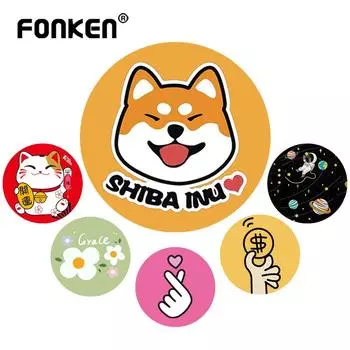 FONKEN Магнитная металлическая пластина для магнитного автомобильного держателя телефона, универсальная железная листовая наклейка, подставка, магнитный держатель для мобильного телефона, крепление