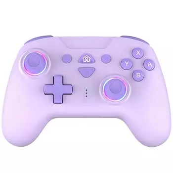 FONLAM Switch compatible controller Fully compatible with Hall stick No dead zone RGB light Wireless gamepad Macro function Sleeve release Compatible