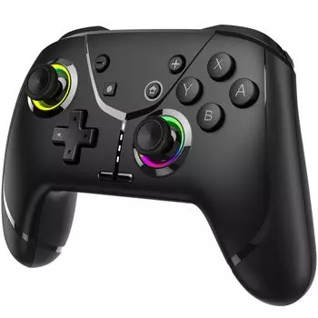 FONLAM Switch Compatible Controller Wireless Gamepad Compatible with Deck Compatible with Hall Stick Gyro Aim Light Equipped with Fire Shooting Mode