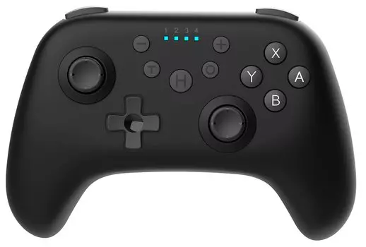 FONLAM Switch совместимый контроллер с amibo Mini линейный вибрационный переключатель небольшого размера переключатель пробуждения Bluetooth Pro Game Хорошая вибрация японский 2024