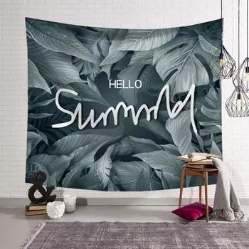 Фоновая ткань для гостиной ins, подвесная ткань для спальни, украшение для ремонта, холст, стиль девушки, прикроватная ткань для спальни, гобелен 95*73