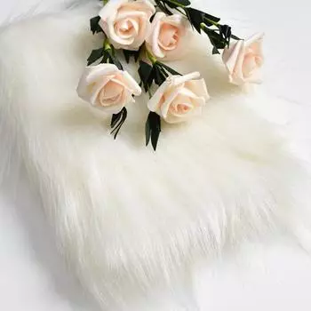 Фоновая ткань из искусственного меха, фоновая ткань, простой в использовании многоразовый полиэстер для видео 40*50cm чёрный