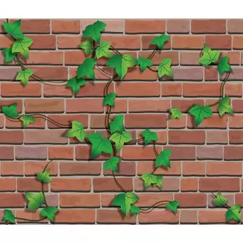 Фоновые обои для спальни и гостиной Ivy. Самоклеящиеся декоративные обои. One Size