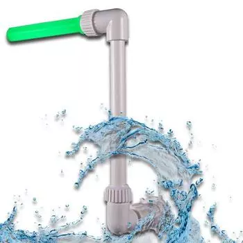 Фонтан для бассейна, светящийся в темноте, регулируемый резьбовой интерфейс, прохладный, теплый, спринклер для водопада, возвратные форсунки