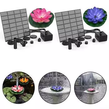 Фонтан для сада с водным ландшафтом в форме листа лотоса Pink