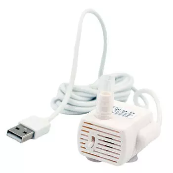 Фонтанчик для воды для домашних животных, чаша для кошек, очищенный дозатор для питья, насос без света