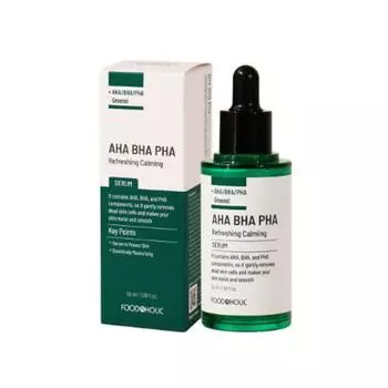 FOOD A HOLIC Aha Baha Paha Освежающая успокаивающая сыворотка 50 мл 1 PCS