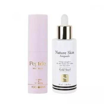 Food Aholic Elastic Peptide Multi Balm 10 г + ампула с экстрактом улитки 50 мл