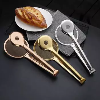 Food Clip Drain Oil Fried Mesh Strainer Kitchen Utensils Oil-Frying KitchenTool Cooking Colander Drainer Utensil Tong BBQ Buffet