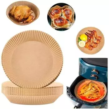 Food Grade Air Fryer Paper Bake Baking Oil-proof Cookware Bbq Cooking Airfryer Papers Non-stick Pan Bar Waxed Bakeware Kitchen