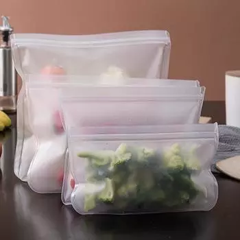 герметичный пищевой пакет EVA пищевой пакет для хранения фруктов и овощей можно использовать повторно Модный кухонный пакет пластиковый пакет Свежие аксессуары S/22*13.5