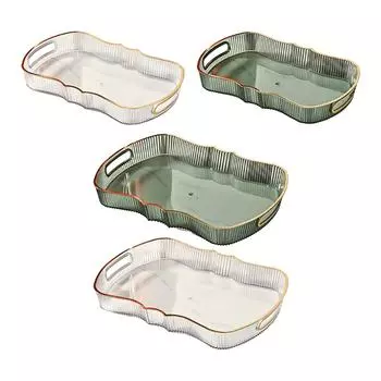 Поднос для сервировки еды, универсальный поднос для фруктов, десертов, ювелирных изделий, духов, косметики