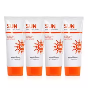 Foodaholic Multi Sun Cream SPF50 PA+++, 70 мл, 4 шт.