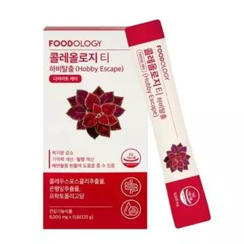 FOODOLOGY Coleology Tea PRO Hobby Escape 8 г*15 стиков 1box