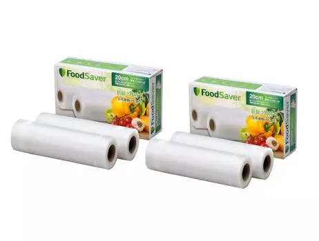 FoodSaver Vacuum Pack Roll 20cm Set of 4 PRST2 [Official]