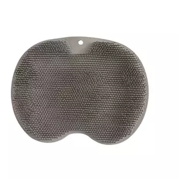 Foot Washing Mat Foot Brush Foot Washer Shower Foot Mat with Suction Cup Shower Foot Massager Scrubber Foot Bath Foot Cleaner серый