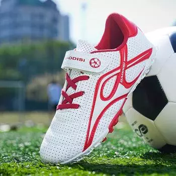 Football Shoe Hole Rotating Button Children s Football Shoes Long Nails Broken Nails Male and Female Students Primary School Students Game Trai 31