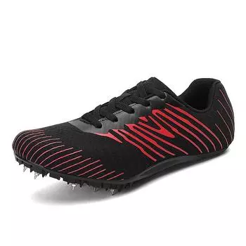 Football shoes 2025 new spike football shoes striped grass track shoes competition youth 36