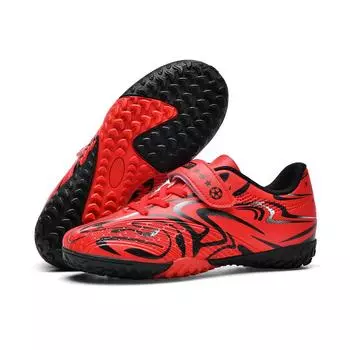 Football shoes boys children long broken nails primary and secondary school students youth Velcro game training shoes 30