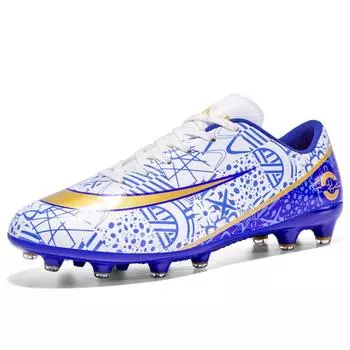 Football shoes for boys New men s and women s long and short nails Non-slip students Adult competition Campus training 35