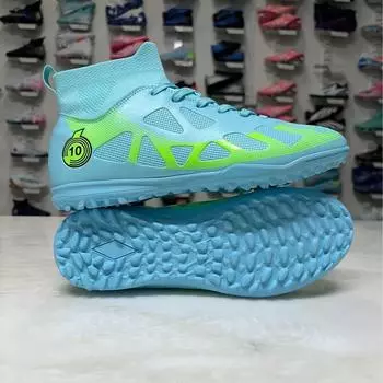 Football shoes high-top autumn new long and short nail sneakers foreign trade large size 46 boys adult sports shoes 35