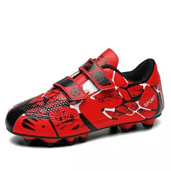 Football shoes Men s broken nails TF training shoes Children s game sneakers Youth student physical education football sneakers 28