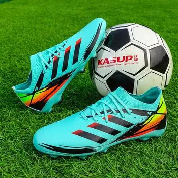 Football shoes men s new summer breathable professional training student long nails broken nails non-slip sports shoes women 35
