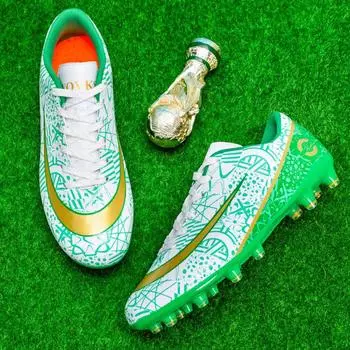 Football Shoes Men s Spikes Men s and Women s Children s Boys Youth Sports Shoes Sports Student Competition Professional Training Shoes 35