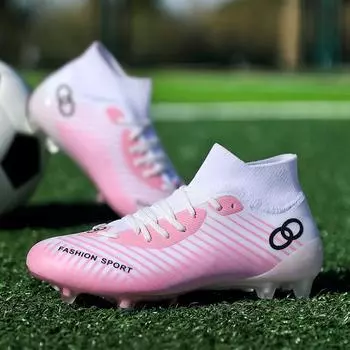 Football Shoes Seamless Xiyin 2025 Men s Adult Children s Grass Spikes Size 35-46 Sports Shoes 35