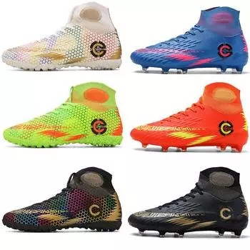 FootballShoes, повседневная детская обувь, размер 30–47, дышащая обувь, спортивные кроссовки для мальчиков и девочек 35