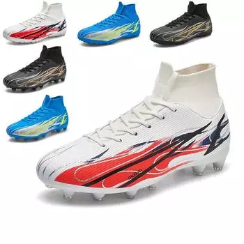 FootballShoes, повседневная детская обувь, размер 30–47, дышащая обувь, спортивные кроссовки для мальчиков и девочек 35