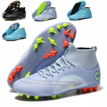 FootballShoes, повседневная детская обувь, размер 30–47, дышащая обувь, спортивные кроссовки для мальчиков и девочек 34