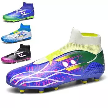 FootballShoes, повседневная детская обувь, размер 30–47, дышащая обувь, спортивные кроссовки для мальчиков и девочек 36