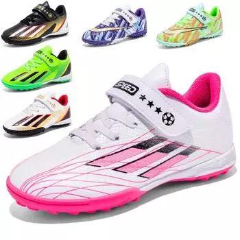 FootballShoes, повседневная детская обувь, размер 30–47, дышащая обувь, спортивные кроссовки для мальчиков и девочек 30