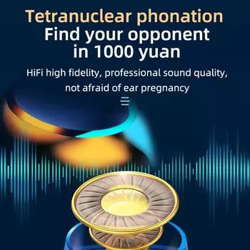 For 09 9D TWS Bluetooth 5.0 Earphones 2200mAh Charging Box Wireless Headphone Stereo Sports Waterproof Earbuds Headsets With Mic