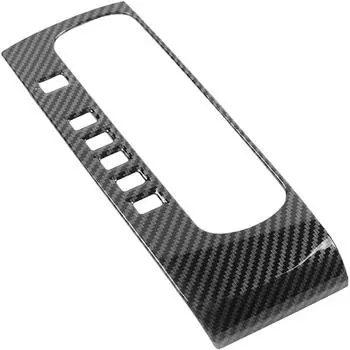 For 16-21 Honda Civic 10th Carbon Fiber Texture Gear Shift Box Panel Cover Trim