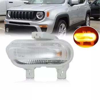 For 2019-2022 Jeep Renegade Bumper Turn Signal Light Fog Lamp LH Side 68439336AA