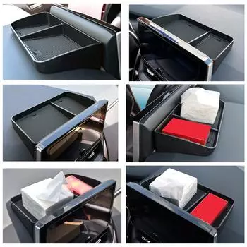 For 2024 Dashboard Storage Box Inner Car Instrument Storage Box For Car Accessor E1n6 чёрный