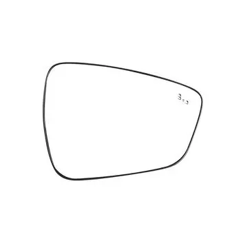 For 20-23 Ford Escape Right Side Mirror Glass Blind Spot Heated w/ Backing Plate