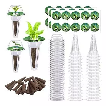 Для Aerogarden Plant-Гидропоника Губки для выращивания растений без почвы + Комплект корзин для посадки