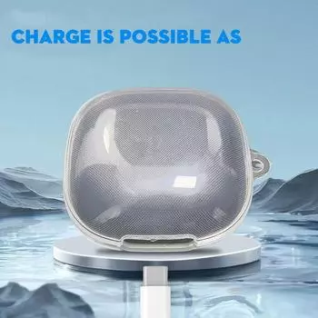 For Anker Soundcore P40i Case TPU Shockproof Transparent Anti-drop Charging Case Dustproof And D2A1 Transprent-For Soundcore P40i