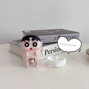 for Apple Bluetooth Headset Case Airpods4 Silicone Soft Case Cartoon Cute Men and Women 3 Generation Shatter-resistant Box 5 Generation Earphone Bag Airpods Pro/Pro2 Neutral Wear underwear small new